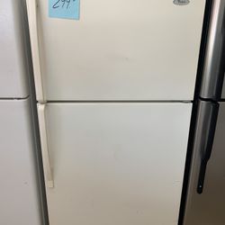 Whirlpool  Refrigerator Ex Large .  Warranty  . Delivery Available . 2203 Fowler St. 33901
