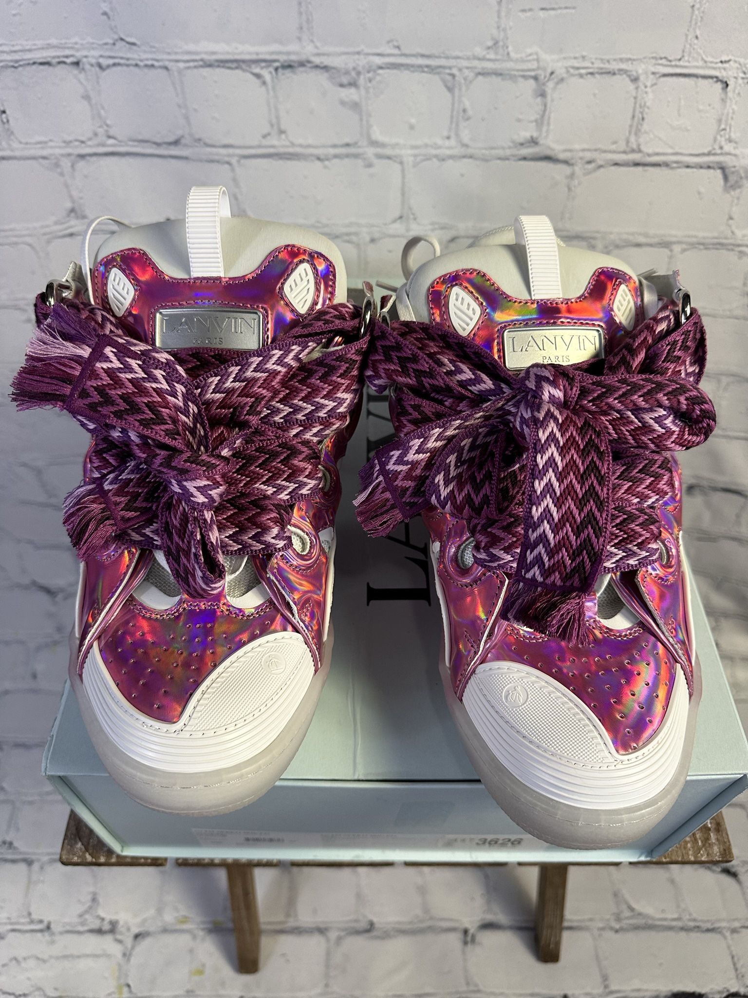 Lanvin Curb Sneakers