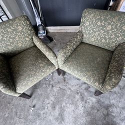 2 Accent Chairs 