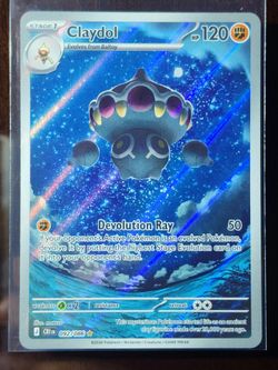 Claydol illustration rare 092/086 Me04: Chaos Rising Holo