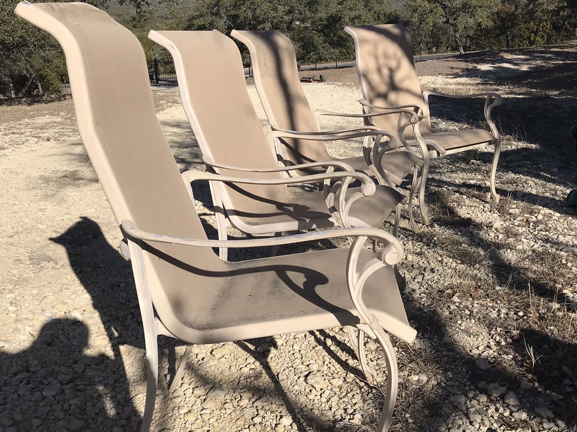 Iron Patio Chairs