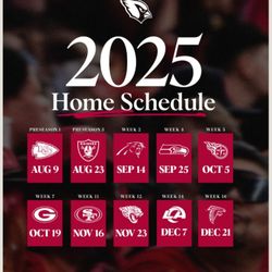 AZ Cardinals Season Tickets