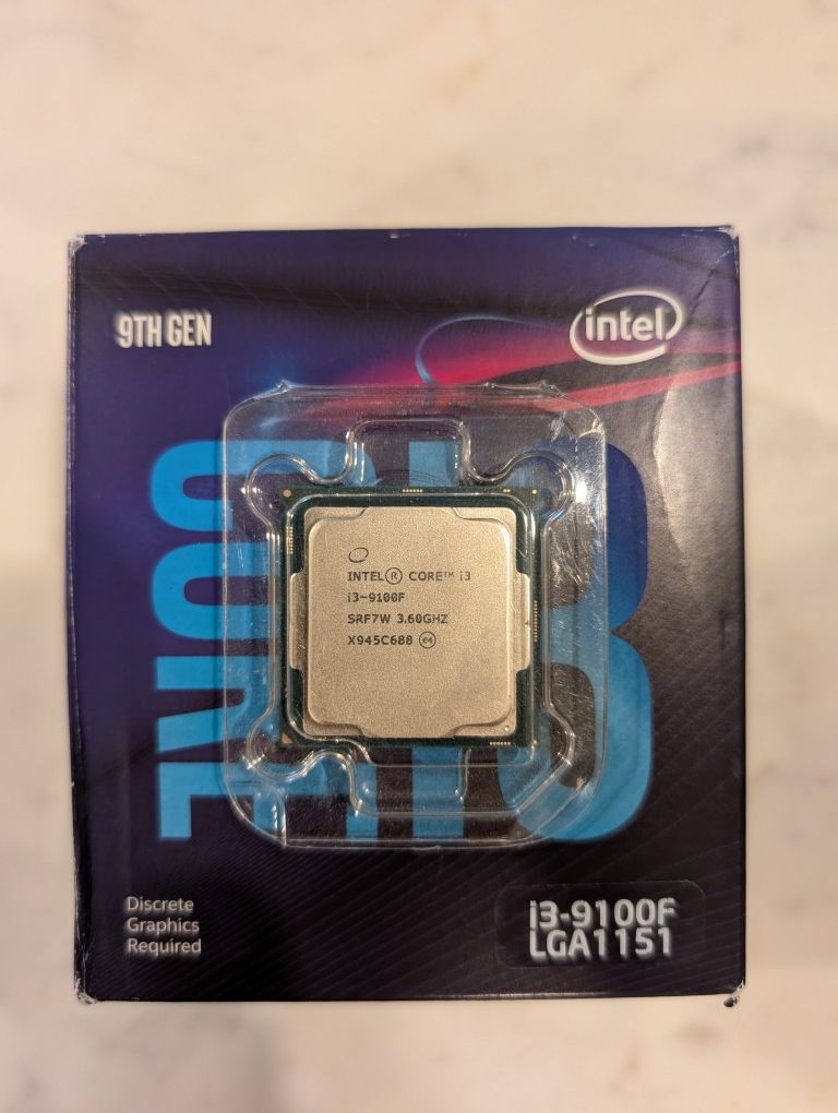 Intel i3 9100F CPU
