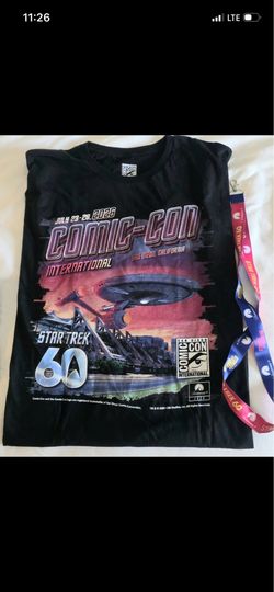 San Diego Comic Con SDCC 2026 Exclusive Star Trek T-Shirt