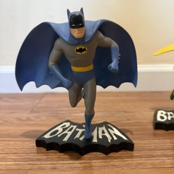 Batman And Robin Statue Set