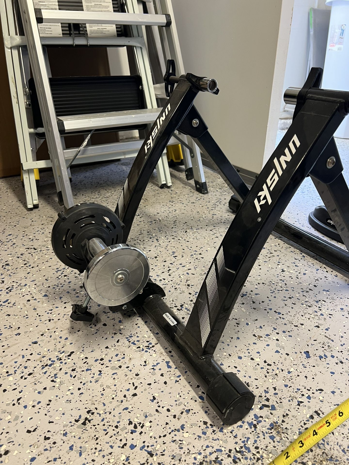 Unisky Bike Trainer Stand Indoor Bicycle Stand with Noise Reduction Magnetic Stationary Stand fits Unisky Bike Trainer Stand Indoor Bicycle Stand with Noise Reduction Magnetic Stationary Stand fits