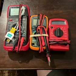 AC/DC Multimeters — Take One Or All Three