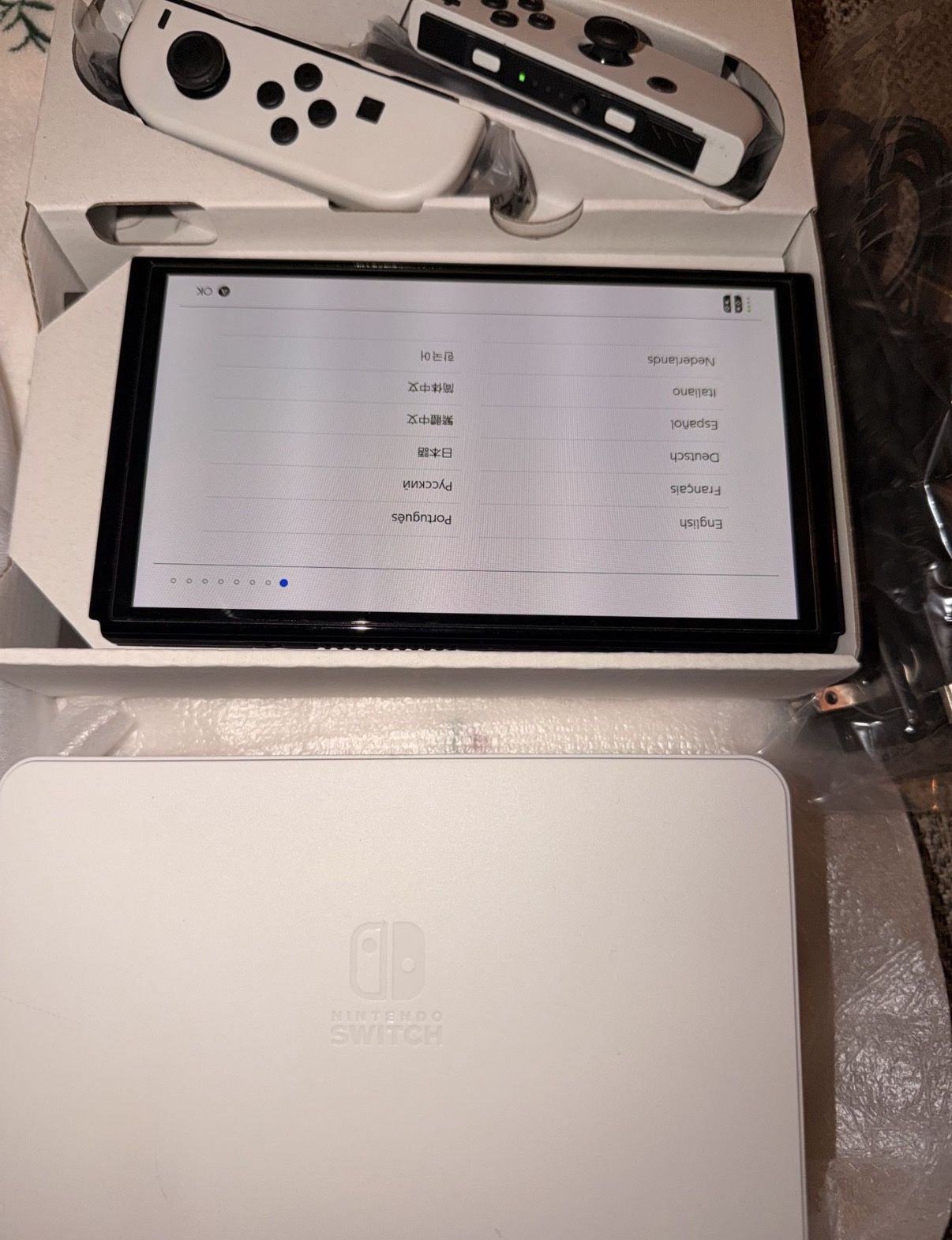 Nintendo Switch OLED In White