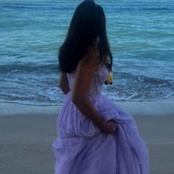 Prom or Sweet 16th Birthday Dress. Lavender size 5