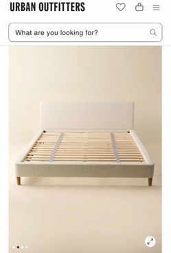 Urban Outfitters Upholstered Bed Frame (King)