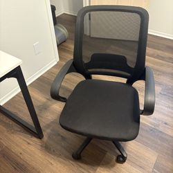 Black Office Chair - $30