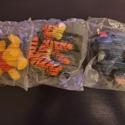 Winnie The Pooh Happy Meal Toy Set