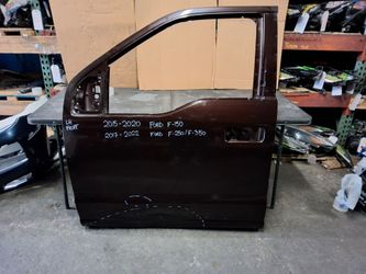 2015-2016-2017-2018-2019-2020 FORD F-150 LEFT FRONT DOOR OEM USED #11565