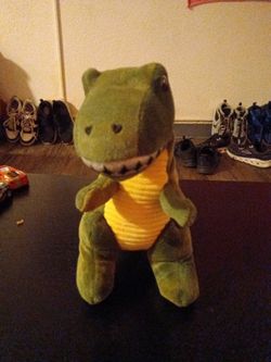Dinosaur plush