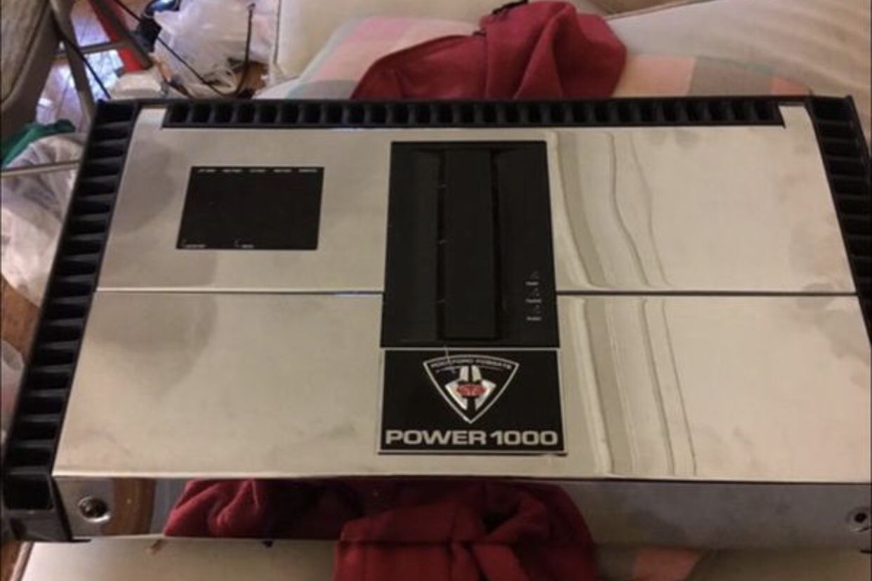 ROCKFORD FOSGATE 25 to LIFE POWER 1000 amplifier