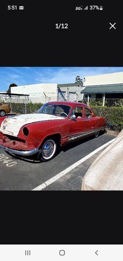 KAISER 1951 2DR ,GOOD PROJECT,NO T IN CAR CHEVY 305/ POWERGLIDE TRANS