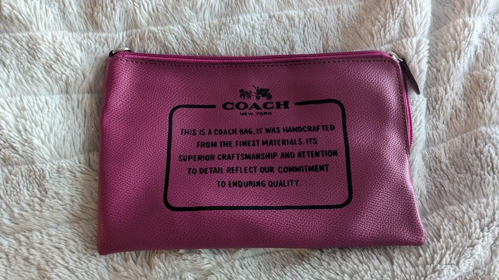 Couch Zip Pouch - Pink