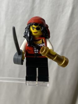 Lego Minifigure pi165 Pirate Princess 2015 Pirates III Treasure Island (Rare Collectors Item!)