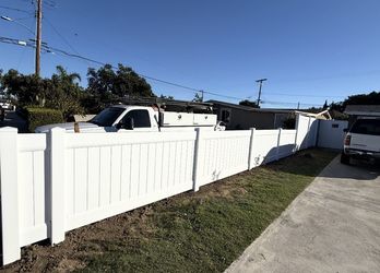 Vinyl Fence