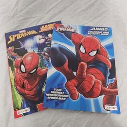 Spiderman Coloring Book Lot 