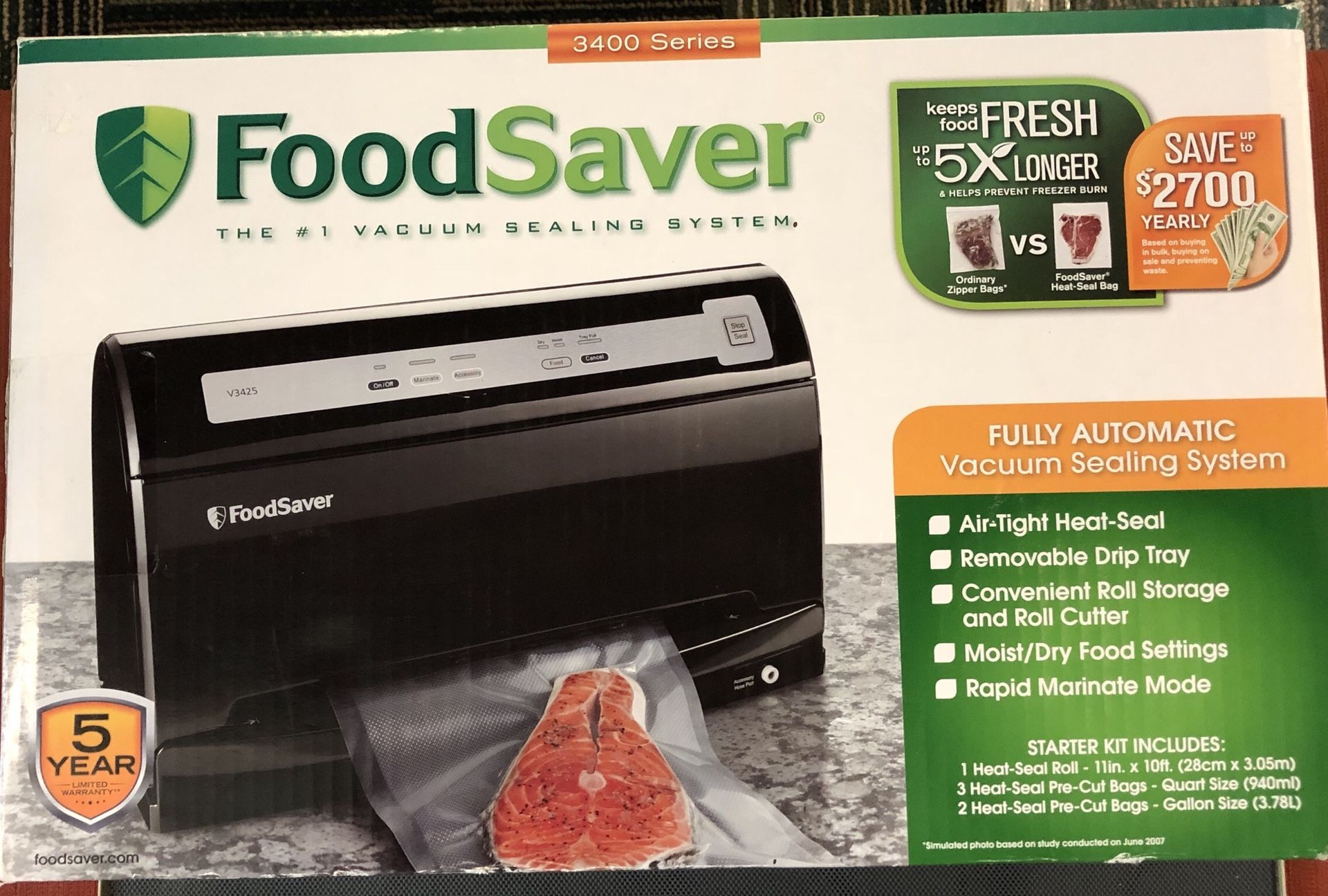 Food Saver 3400 Series