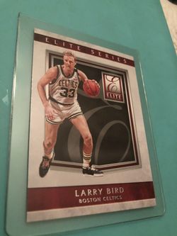 Larry Bird Basketball card elite series