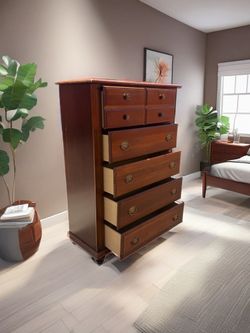 FREE DELIVERY Solid Wood Tall Chest Dresser