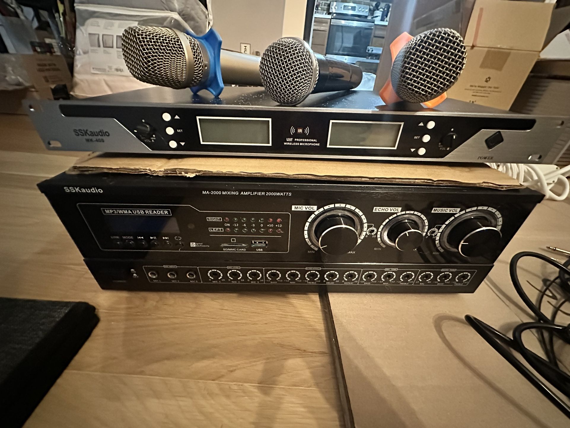 Karaoke System Bundle 