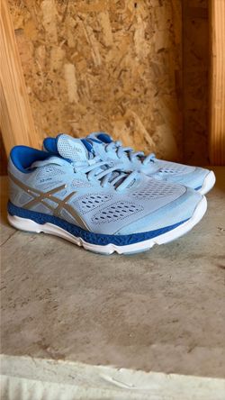 2 Pairs of Shoes – ASICS Size 6.5 + New Brown Shoes