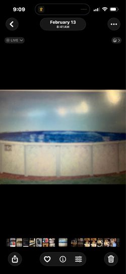 Above ground pool 21'X52 SILVER LAKE WALL EM