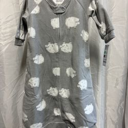 Carter's Baby Boy Girl Unisex Fleece Sleep Sack Bag 3-6M Infant Gray Sheep New
