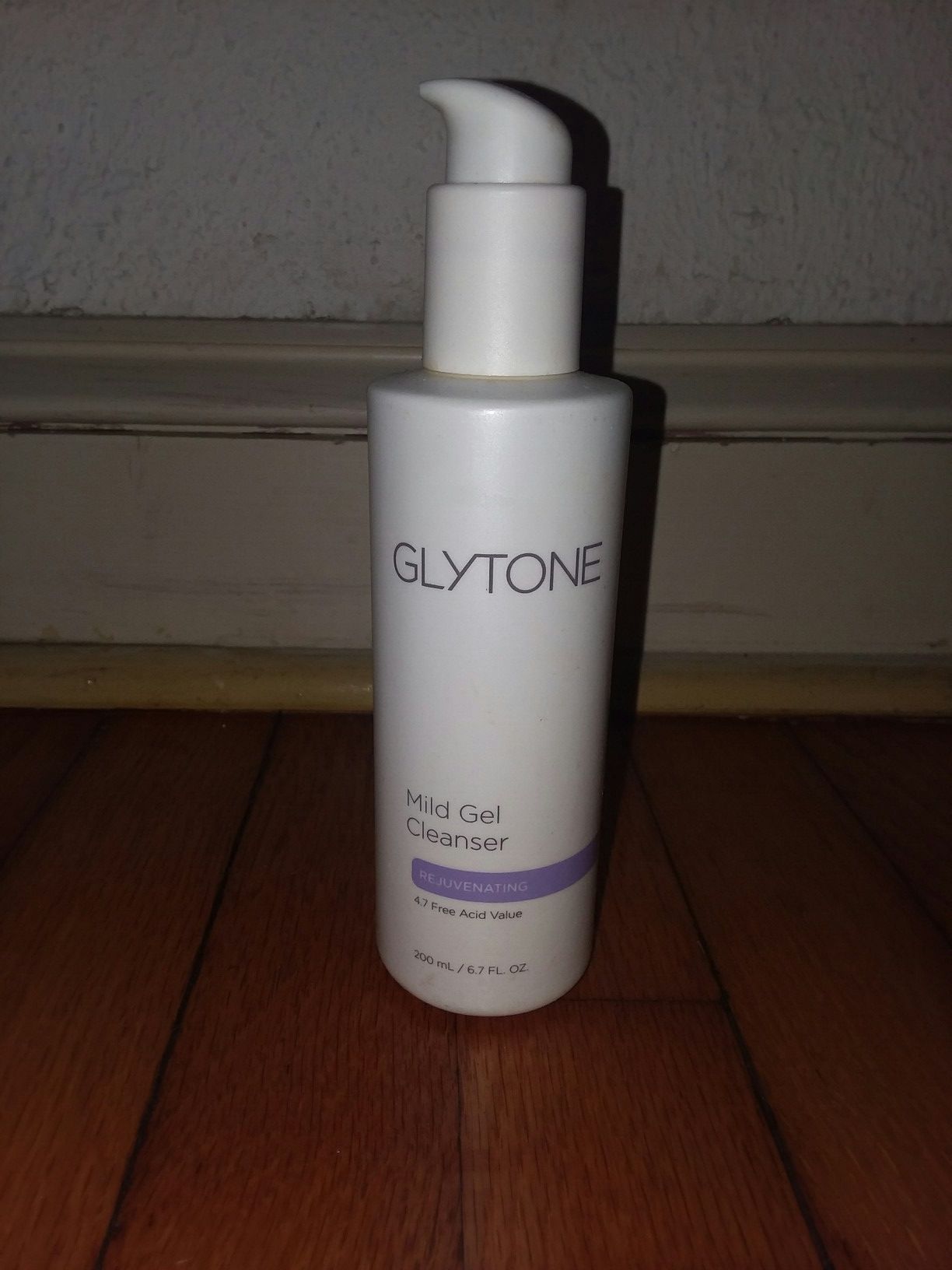 Glytone gel facial cleanser.