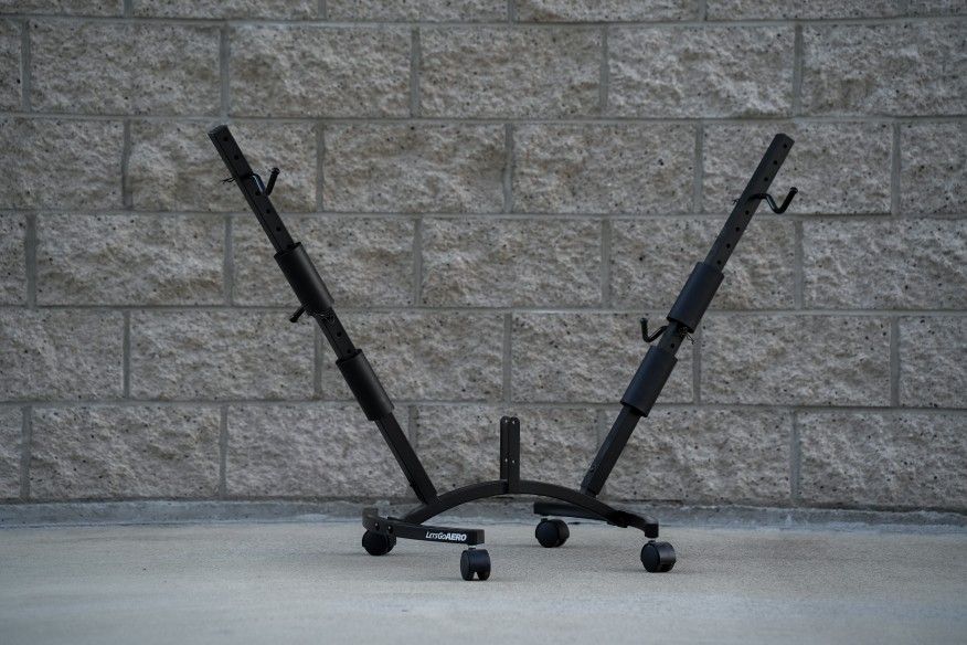 Let's Go Aero V Rack Bike Stand Store and Move Fast