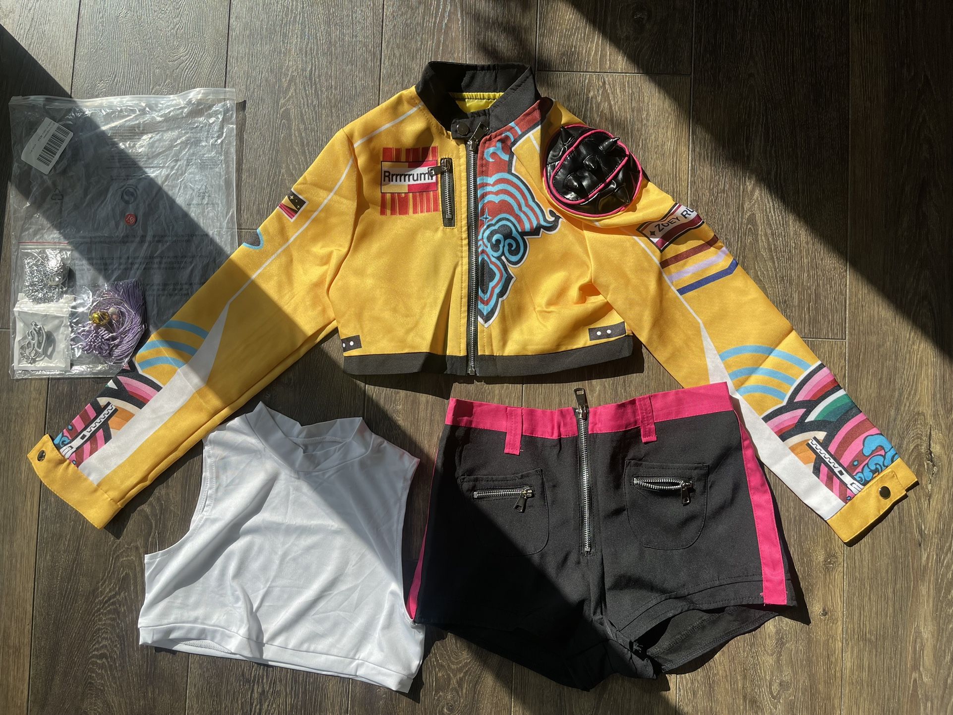 Kpop Demon Hunter Rumi Costume Set Size 150 - Brand New