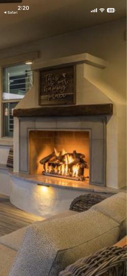 Gas log and Burner set