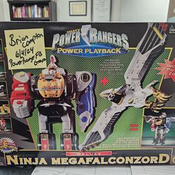 Power Rangers Power Playback Ninja MegaFalconzord 