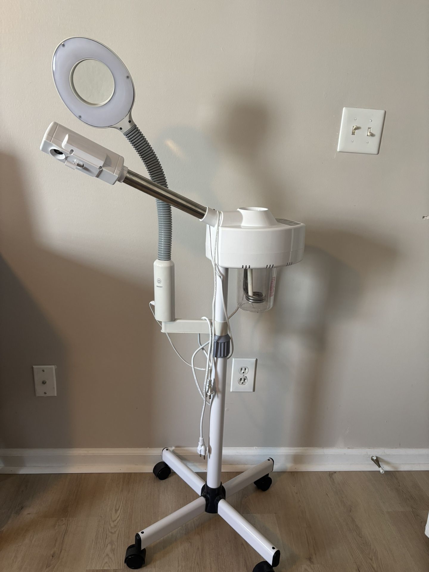 Esthetician Facial Steamer, Towel Warmer, Stool