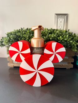 Mickey Christmas soap holder