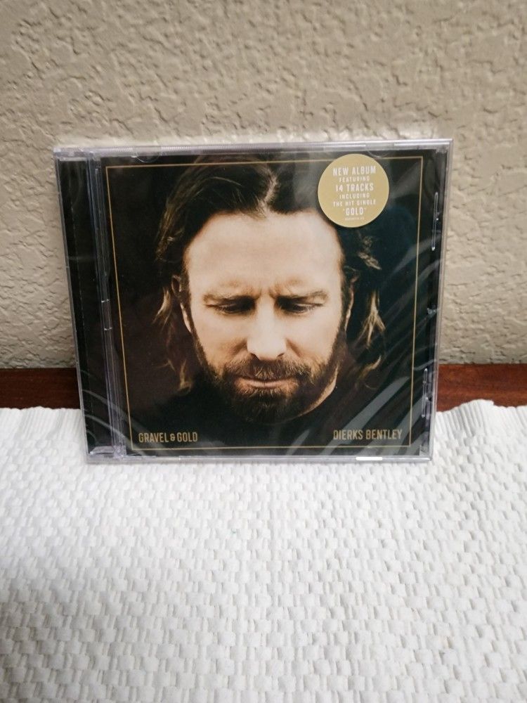 New Dierks Bentley Gravel & Gold Audio CD/14 Tracks/Gift/Music/Country

