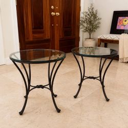 Glass End Tables