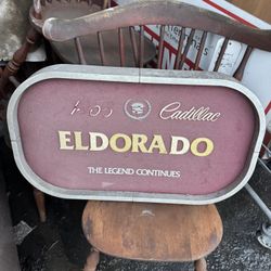 1955 Cadillac Wall Art $600