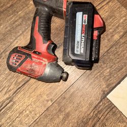 Milwaukee Impact Drill/ W 8.0 Battery 
