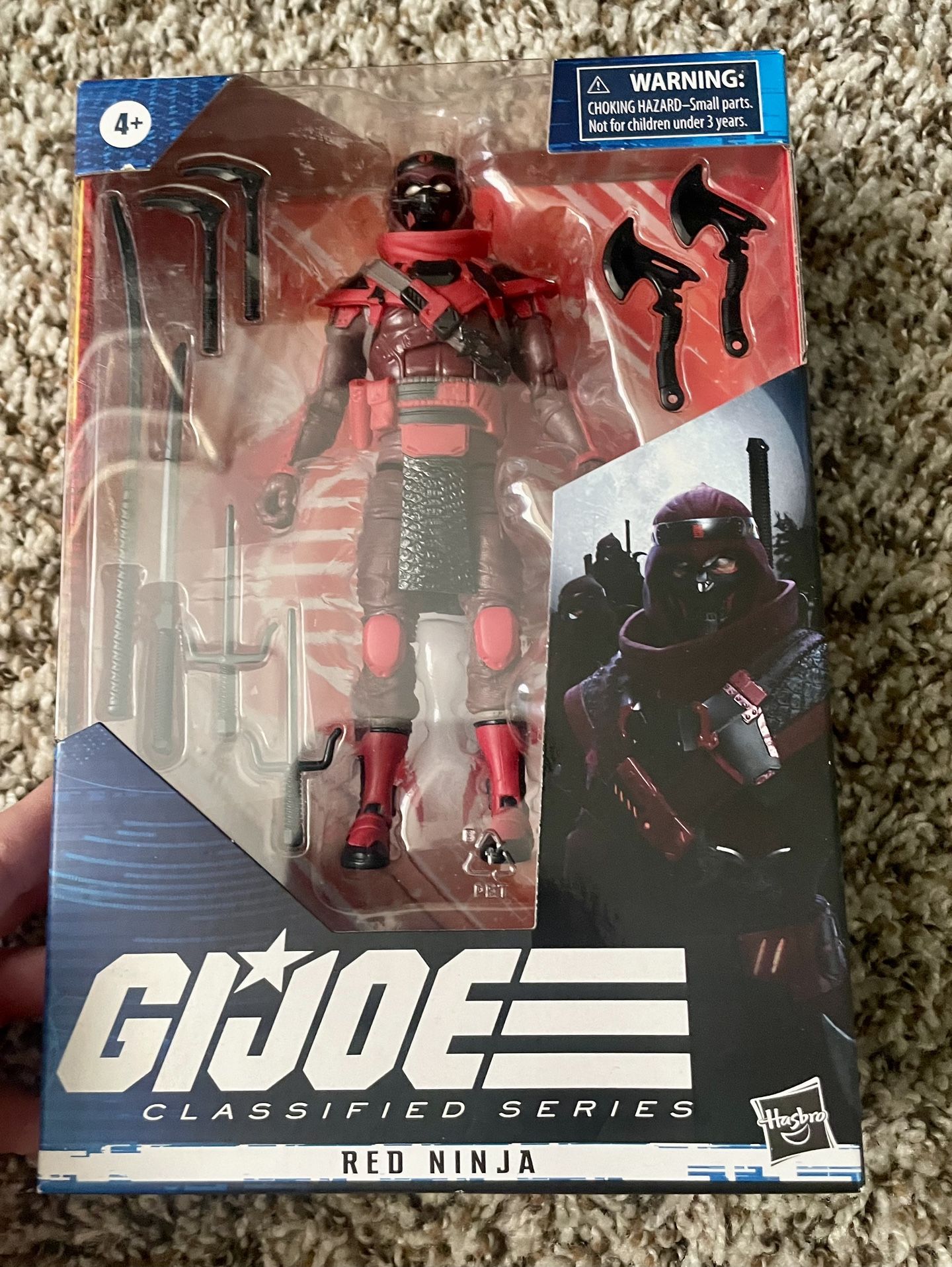 G.I. Joe 6" Classified Series Red Ninja