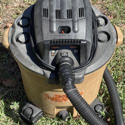 RIGID Shop Vac 16 Gallons 5hp With Float, Works Great