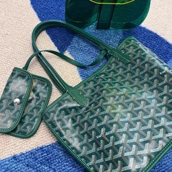Goyard Green Bag