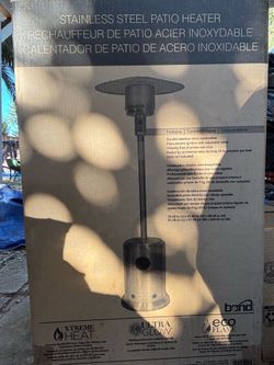 Outdoor propane heater
