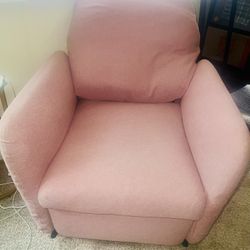 IKEA EKSUND Recliner - Gunnared Light Brown-Pink