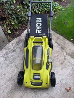 Ryobi lawn set