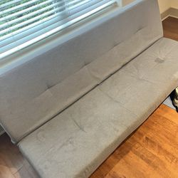 Futon - Can Be Couch Or Fold Down To Bed