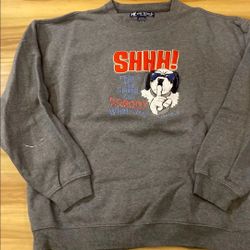 Vintage Sweatshirt Big Dogs Grey Sz L
